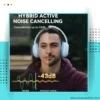 Active noise cancelling headphones