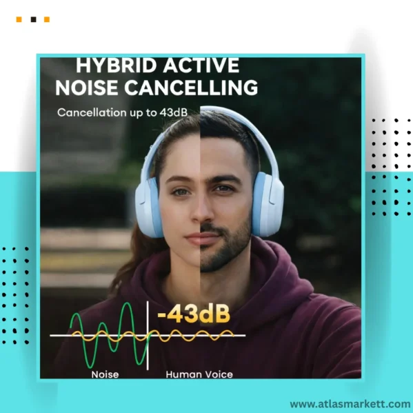 Active noise cancelling headphones