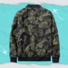 Slim Lightweight Sportswear Jacket back side