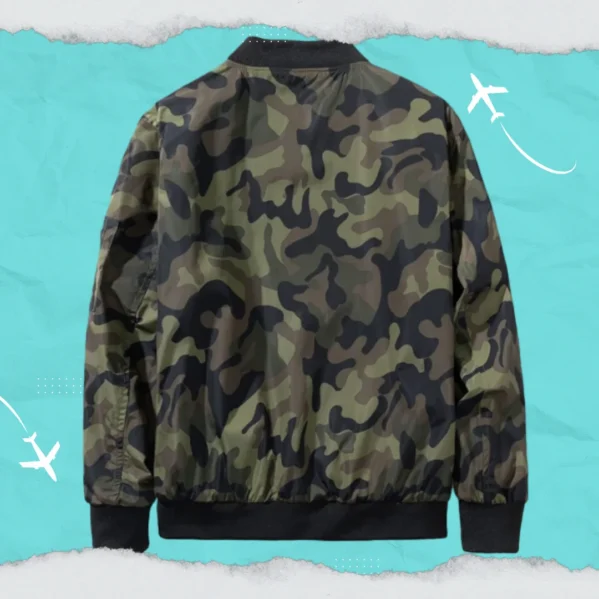 Slim Lightweight Sportswear Jacket back side