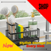 Rustproof Sink Caddy Stainless Steel Organizer for Kitchen & Sink
