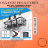 Adhesive Shower Caddy (5-Pack) | Rustproof No-Drill Bathroom Shelves Organizer