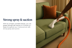 BISSELL Little Green Multi-Purpose Portable Carpet and Upholstery Cleaner – Model 1400B