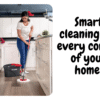 O-Cedar EasyWring Microfiber Spin Mop & Bucket Floor Cleaning System – Red and Gray