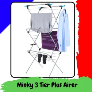 Foldable 3-Tier Drying Rack – Space-Saving Indoor Airer