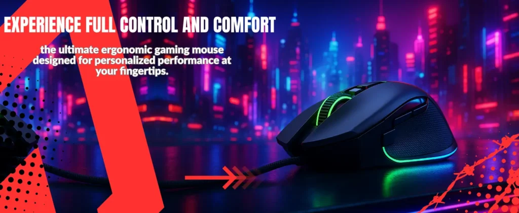Basilisk V3 Gaming Mouse 26K DPI 11 Programmable Buttons HyperScroll Tilt Wheel RGB Lighting