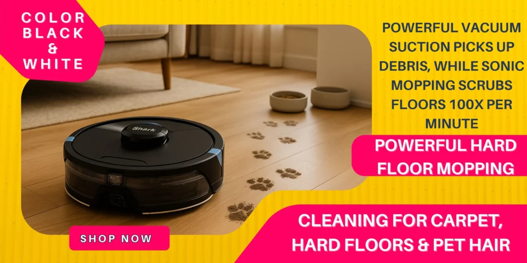 Robot Vacuum 2-in-1 Home Mop with LiDAR & Pet Hair Clean
