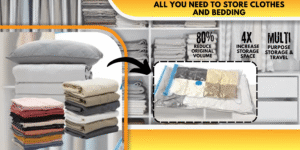 Vacuum Storage Bag Set (20-Pack) – Jumbo to Small with Pump