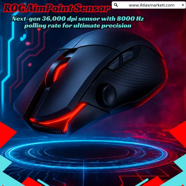 ASUS ROG Chakram X Origin Wireless Gaming Mouse 36K DPI