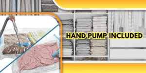 Vacuum Storage Bag Set (20-Pack) – Jumbo to Small with Pump