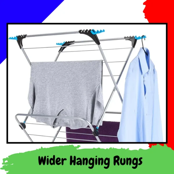 Foldable 3-Tier Drying Rack – Space-Saving Indoor Airer