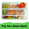 24-Piece Glass Meal Prep Set – Airtight Oven & Freezer Safe