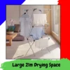Foldable 3-Tier Drying Rack – Space-Saving Indoor Airer