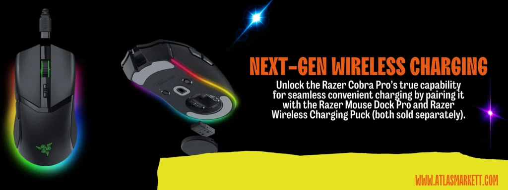 Razer Cobra Pro Wireless Gaming Mouse 30K DPI HyperSpeed