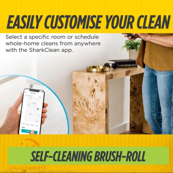 Robot Vacuum 2-in-1 Home Mop with LiDAR & Pet Hair Clean