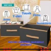 Foldable Storage Boxes Set of 6 for Wardrobe & Clothes