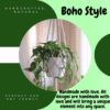 Mkono Macrame Plant Hanger 35 inch Indoor Outdoor Pot Holder
