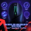 Basilisk V3 Gaming Mouse 26K DPI 11 Programmable Buttons HyperScroll Tilt Wheel RGB Lighting