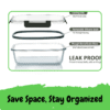 24-Piece Glass Meal Prep Set – Airtight Oven & Freezer Safe