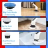 Leebein Cordless Spin Scrubber – 8 Heads 400RPM Waterproof