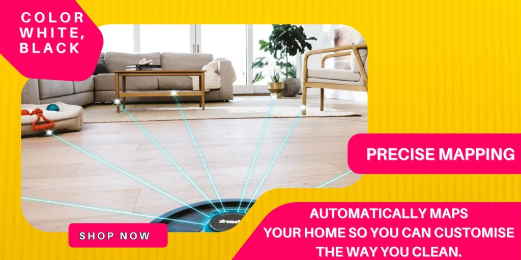 Robot Vacuum 2-in-1 Home Mop with LiDAR & Pet Hair Clean