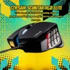 Corsair Scimitar RGB Elite gaming mouse with 17 programmable buttons and 18K DPI for MMO & MOBA