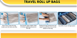 Vacuum Storage Bag Set (20-Pack) – Jumbo to Small with Pump