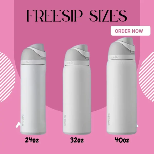 Insulated Stainless Steel Water Bottle – 710ml Leakproof