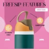Insulated Stainless Steel Water Bottle – 710ml Leakproof