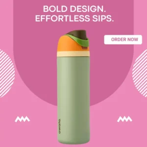 Insulated Stainless Steel Water Bottle – 710ml Leakproof