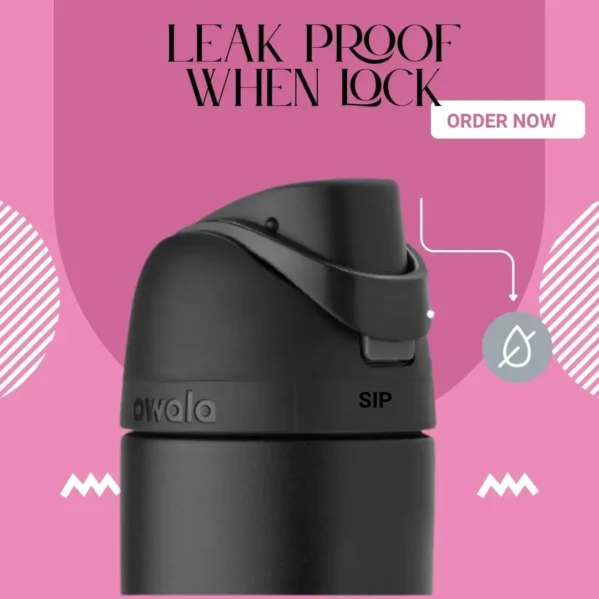 Insulated Stainless Steel Water Bottle – 710ml Leakproof