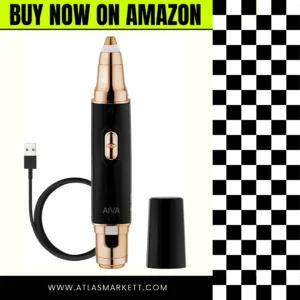 Double Sided Facial Hair Remover & Eyebrow Trimmer USB with LED light