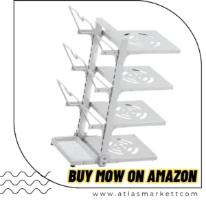 Adjustable 4-Tier Pot & Pan Organizer Rack for Kitchen Cabinet Storage