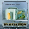 Beverage Dispenser with Spigot Leakproof Juice Milk & Party Use for fridge storage