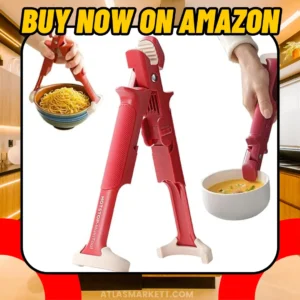 Bowl & Plate Gripper 2-in-1 – Heat-Resistant Silicone Holder for hot bowls and plates
