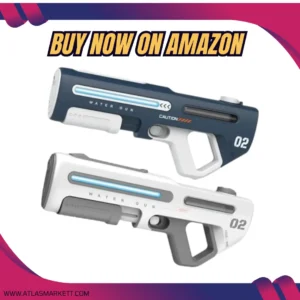 Electric Water Gun Automatic 50 Ft Range Toy for Kids & Adults with rechargeable battery design