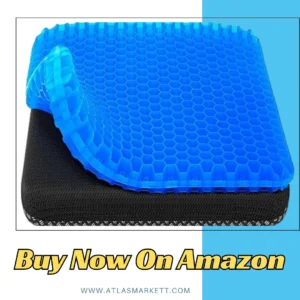 Breathable Gel Seat Cushion Thick Honeycomb Non Slip Design for office chair