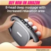 8-Head Massage Gun Deep Tissue Pain Relief Muscle Relax handheld massage gun in use