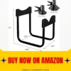 Stainless Steel Water Jug Stand with Dual Dispense Valves Fits 48mm & 55mm Caps
