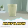 Creative Hollow Trash Can Waste Bin for Home Kitchen Office with hollow breathable design