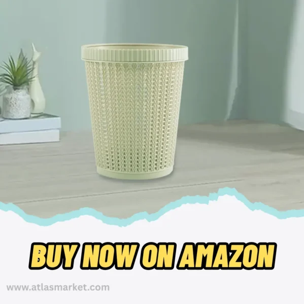 Creative Hollow Trash Can Waste Bin for Home Kitchen Office with hollow breathable design