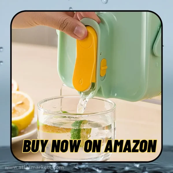 Beverage Dispenser with Spigot Leakproof Juice Milk & Party Use filled with lemonade