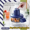 Rechargeable Electric Peeler Automatic Fruit & Veg Skin Remover with cordless rechargeable design for home kitchens