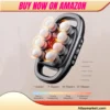 8-Head Massage Gun Deep Tissue Pain Relief Muscle Relax with red light therapy on