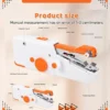 Handheld sewing machine for home repairs and small fixes