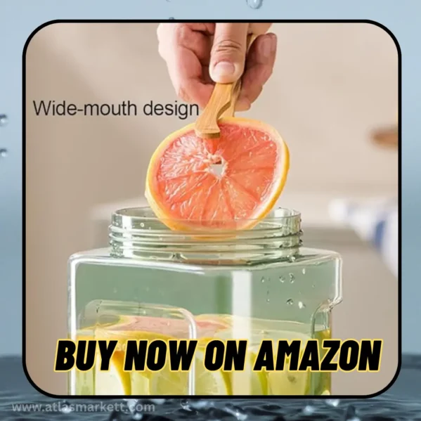 Beverage Dispenser with Spigot Leakproof Juice Milk & Party Use showing tap design