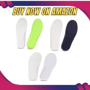 Men’s Memory Foam Insoles Cushioned & Shock Absorbing