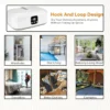 Compact and lightweight for home and travel use