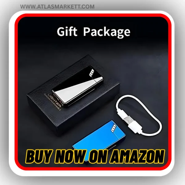Portable LED plasma lighter USB rechargeable for everyday use