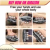 8-Head Massage Gun Deep Tissue Pain Relief Muscle Relax LED display showing speed levels